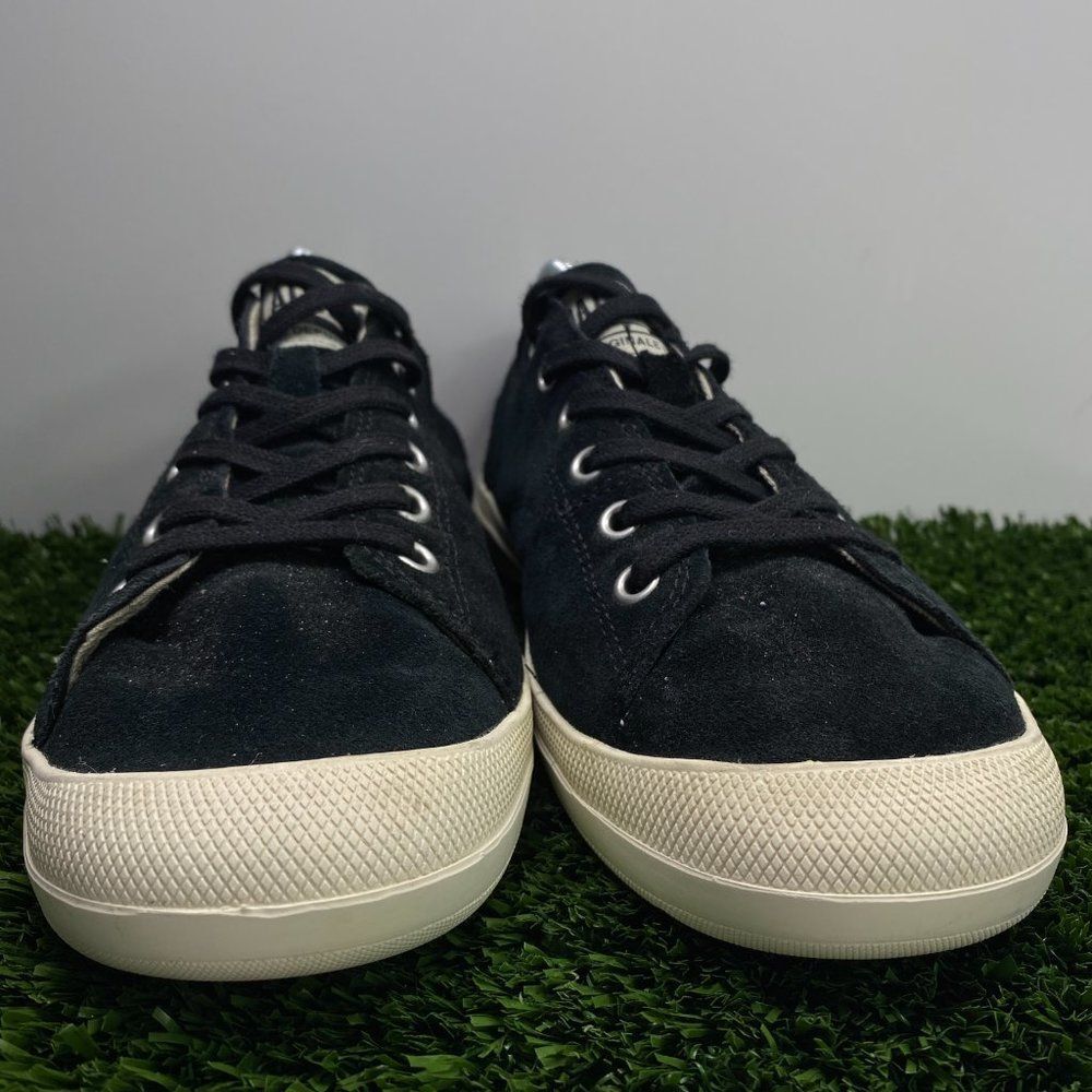 Palladium Wander Lace Sneakers Womens 6.5 Black Minimalist Casual Suede Comfy - Picture 4 of 10